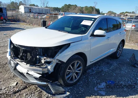 2021 Acura Rdx Technology Package z USA, uszkodzony, nr VIN 5J8TC2H57ML030196